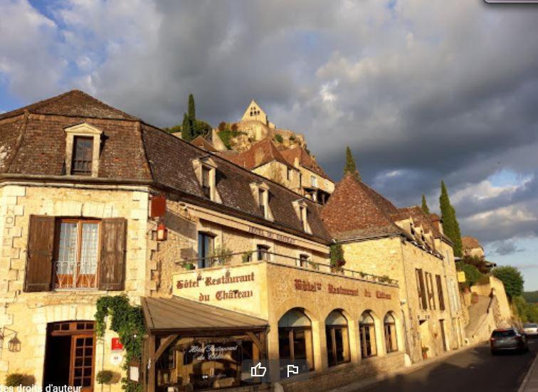 Hotel Du Chateau - Beynac Et Cazenac Ngoại thất bức ảnh
