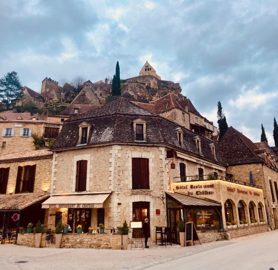 Hotel Du Chateau - Beynac Et Cazenac Ngoại thất bức ảnh